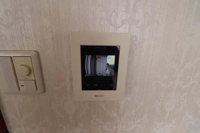 洲本市炬口戸建の防犯設備