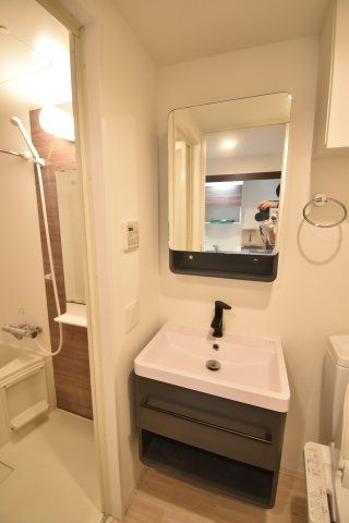 セレニテ九条リアンの洗面所