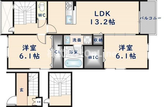 【間取り】 | エクレールカララ