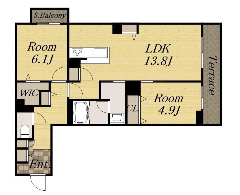 Sha Maison NAOの間取り
