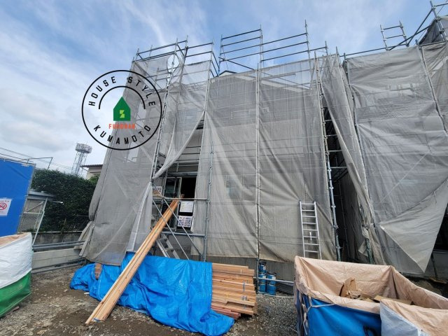 熊本市中央区出水6丁目第4-2棟（1号棟）の外観|デザイン性のある外観です。