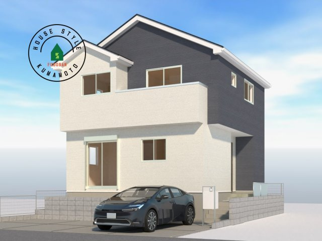 熊本市中央区出水6丁目第4-2棟（1号棟）の完成予想図|外観も気になるポイント