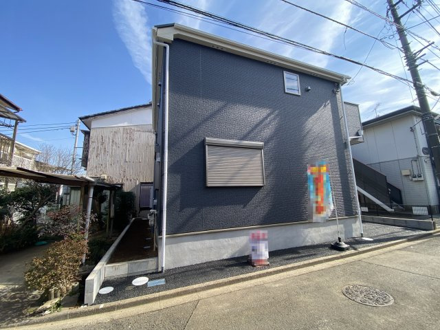清瀬市中里第24の前面道路含む現地写真