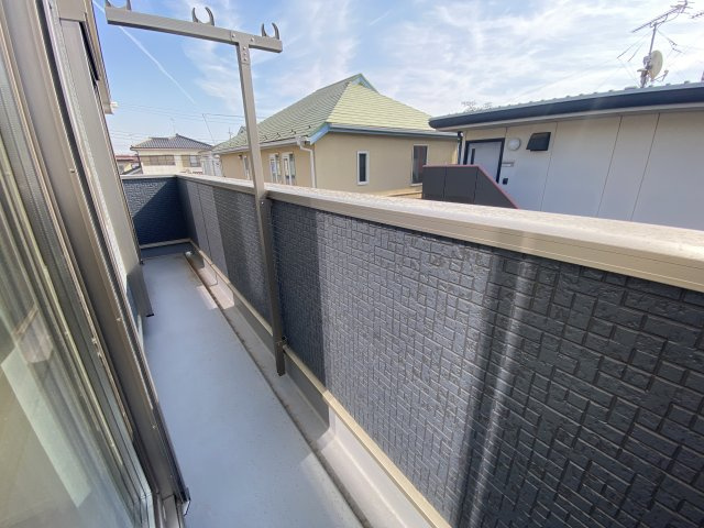 清瀬市中里第24のバルコニー