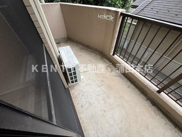 【バルコニー】 | ミリアレジデンス西蒲田 | お洗濯にも便利なバルコニー付き