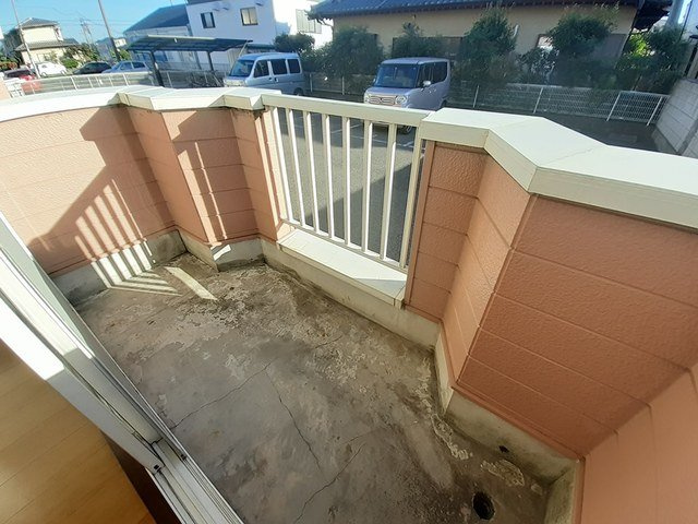 ヴィラ・ガーデンのバルコニー|広々としたバルコニーです