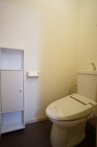 カーサ八幡林のトイレ|清潔感のあるトイレです