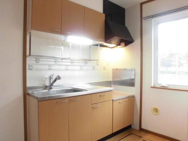 コーポ石川　Ｄのキッチン|キッチンでお料理をお楽しみください