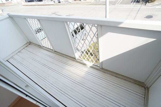 パークハイツＹのバルコニー|広々としたバルコニーです