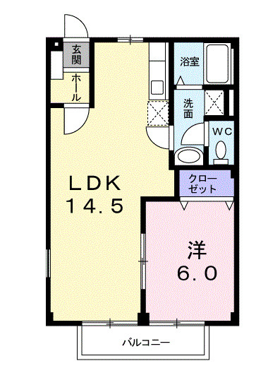 パークハイツＹの間取り