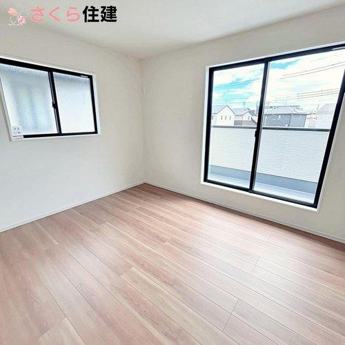 宇都宮市西原町2期　1号棟の内装|各お部屋日当たり良好です♪