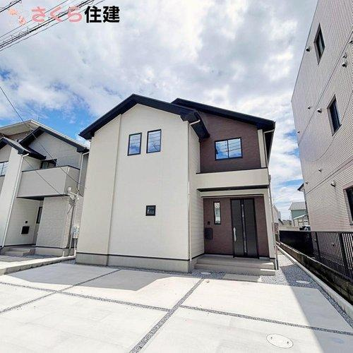 宇都宮市西原町2期　1号棟の外観|駐車場3台可能！来客時も駐車に困りません♪