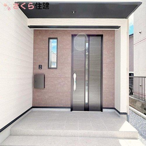 宇都宮市西原町2期　1号棟の玄関|お洒落な玄関回り♪