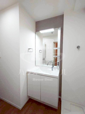 【洗面所】 | ES-Grande板橋 | スペースが確保できる洗面所です