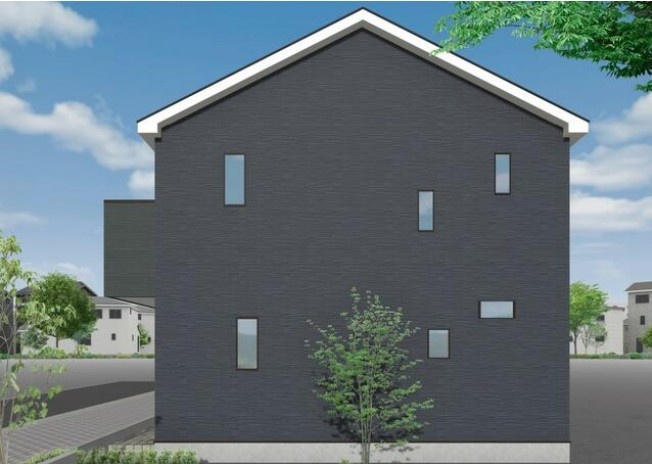 三郷市高州2丁目　新築戸建　全1棟の外観パース|【完成予想図】