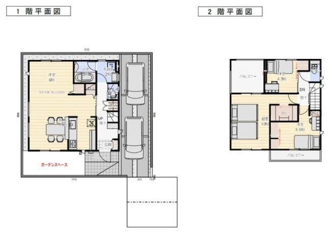 三郷市高州2丁目　新築戸建　全1棟の間取り|家族が多くても安心な4LDKの邸宅です