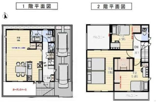 三郷市高州2丁目　新築戸建　全1棟の間取り|家族の成長に合わせて4LDKに間取り変更も出来ます