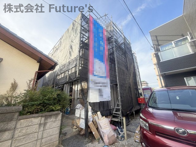 三郷市高州2丁目　新築戸建　全1棟の外観|大型公園や小学校が近く子育て世帯にオススメの住環境