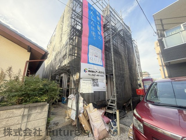 三郷市高州2丁目　新築戸建　全1棟の外観|現地の写真になります。