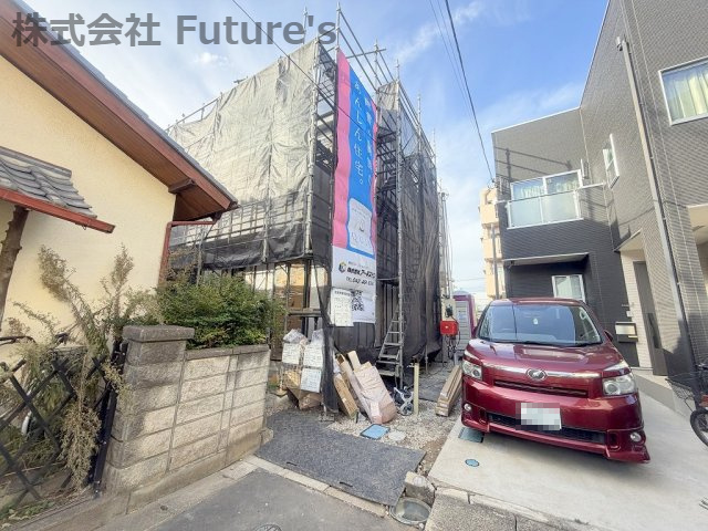 三郷市高州2丁目　新築戸建　全1棟の外観|現地の写真になります。