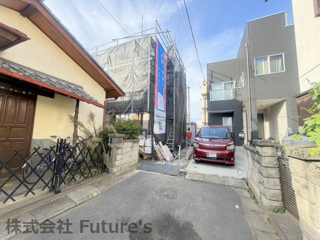 三郷市高州2丁目　新築戸建　全1棟の前面道路含む現地写真|前面道路含む現地写真です。