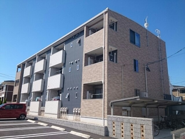 メゾン　アンソレイエの外観|外観は落ち着いています