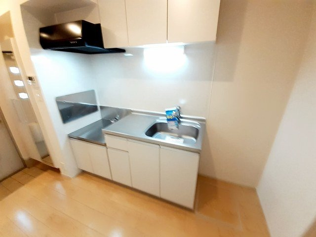 メゾン　アンソレイエのキッチン|お料理しやすいキッチンです