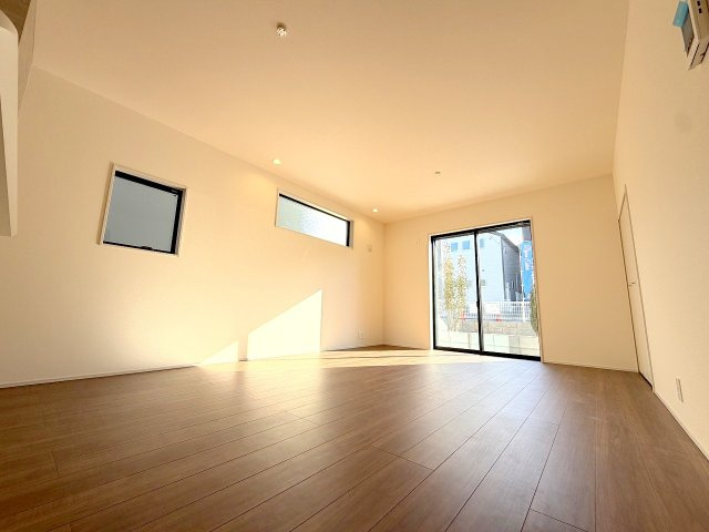 あきる野市瀬戸岡全９棟　新築分譲の居間・リビング