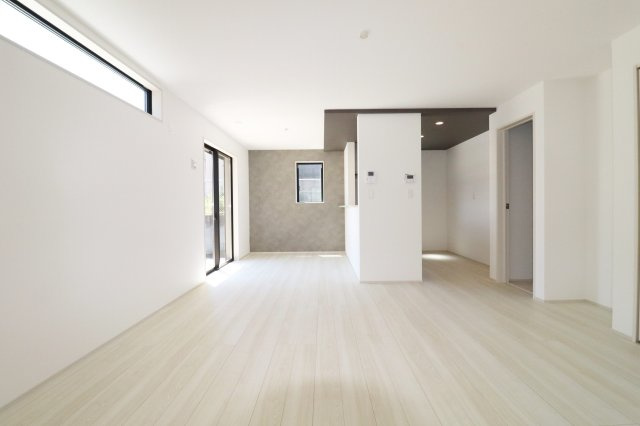 郡山市安積町南長久保２丁目　　　１号棟　　　安積第３小学校、安積第２中学区のキッチン|※同社施工例