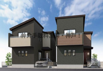 明石市西明石町2丁目　新築戸建B号棟　仲介手数料無料！の画像