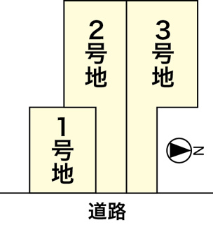 【区画図】 | スリースターヒルズ紫竹西南町