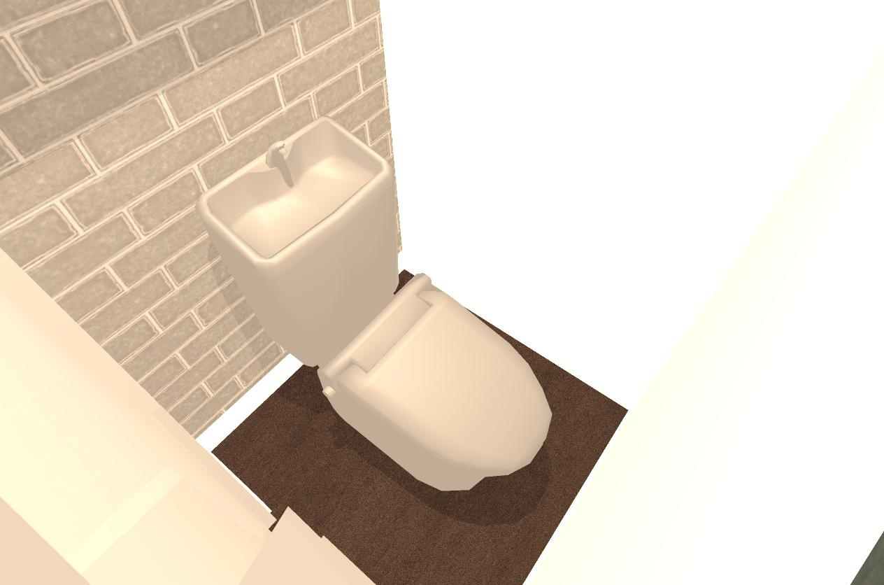 リバティハウスのトイレ