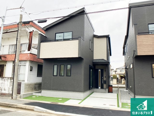 明石市西明石町　新築一戸建ての外観|お客様に長く安心して住んでいだだける事にこだわった家づくり！住んでからのアフターサービスにもしっかりと取り組んでいます！