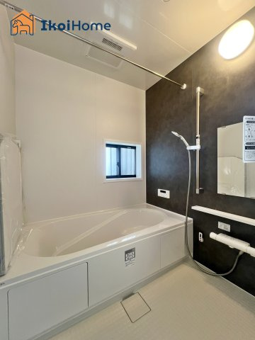 明石市西明石町2丁目　全2棟　A号棟の浴室|【ホームページに現地動画掲載中】●年中無休：当日予約可●1坪タイプの広々したユニットバスになります