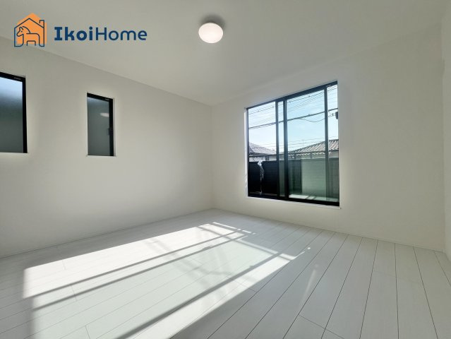 明石市西明石町2丁目　全2棟　A号棟の寝室|【ホームページに現地動画掲載中】●年中無休：当日予約可●全居室ペアガラス標準装備。