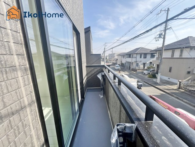 明石市西明石町2丁目　全2棟　A号棟のバルコニー|【ホームページに現地動画掲載中】●年中無休：当日予約可●バルコニーには屋根はございません！