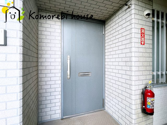 パーク上尾壱番館の玄関