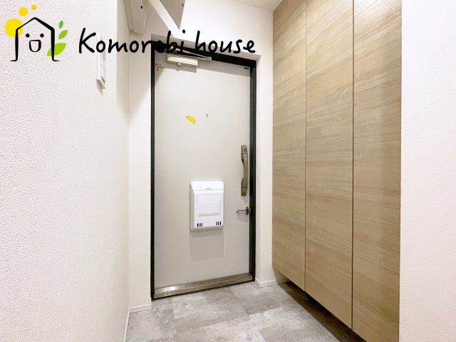 パーク上尾壱番館の玄関