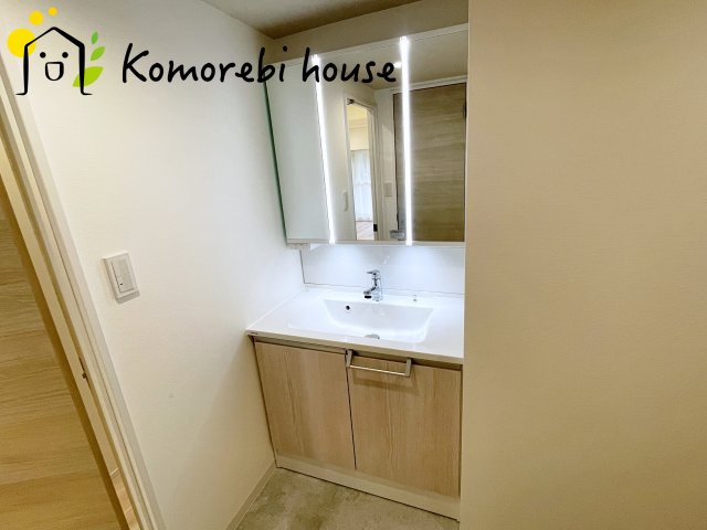 パーク上尾壱番館の独立洗面台