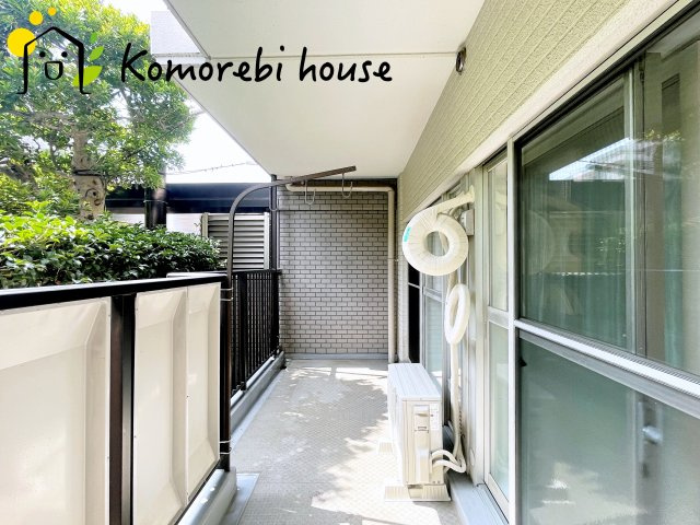 パーク上尾壱番館のバルコニー