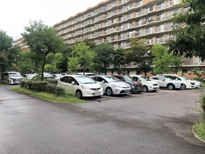 【駐車場】 | 白川高層住宅６号棟