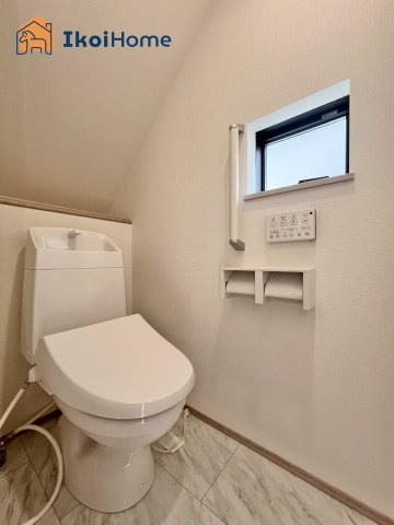 明石市西明石町2丁目　全2棟　B号棟のトイレ|【ホームページに現地動画掲載中】●年中無休：当日予約可●1階・2階ウォッシュレット付のお手洗いです