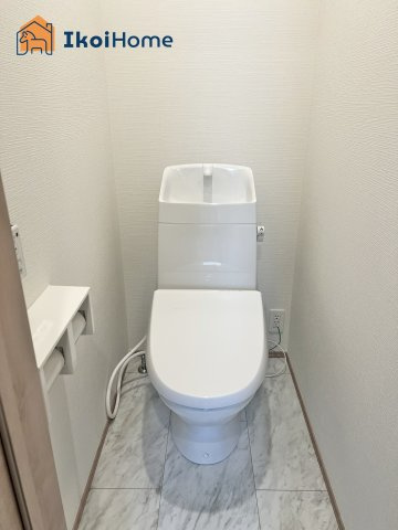 明石市西明石町2丁目　全2棟　B号棟のトイレ|【ホームページに現地動画掲載中】●年中無休：当日予約可●ウォシュレット、暖房便座標準装備。