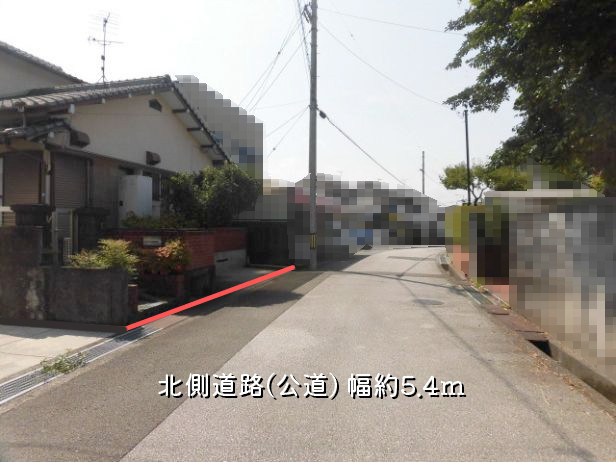【前面道路含む現地写真】 | 高知市春野町平和