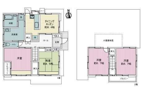 【間取り】 | 高知市春野町平和