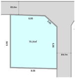 高槻市大冠町2丁目　建築条件付売土地の画像