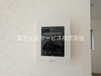 【セキュリティ】 | 浜松市中央区龍禅寺町 2期 新築一戸建て 1号棟 | TV付インターホンです