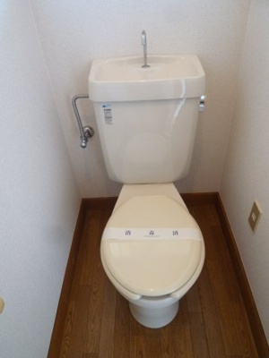 【トイレ】 | ハイツ相武 | 落ち着いたトイレです