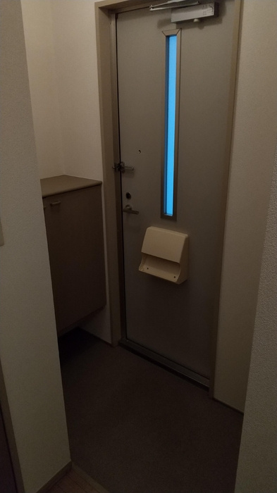 パークサイドヴィラ E棟の玄関