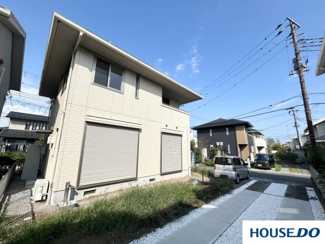 中古戸建　積水ハウス施工　足利市八椚町の外観|建物外観を気になさる方へ、見た目の良い物件です